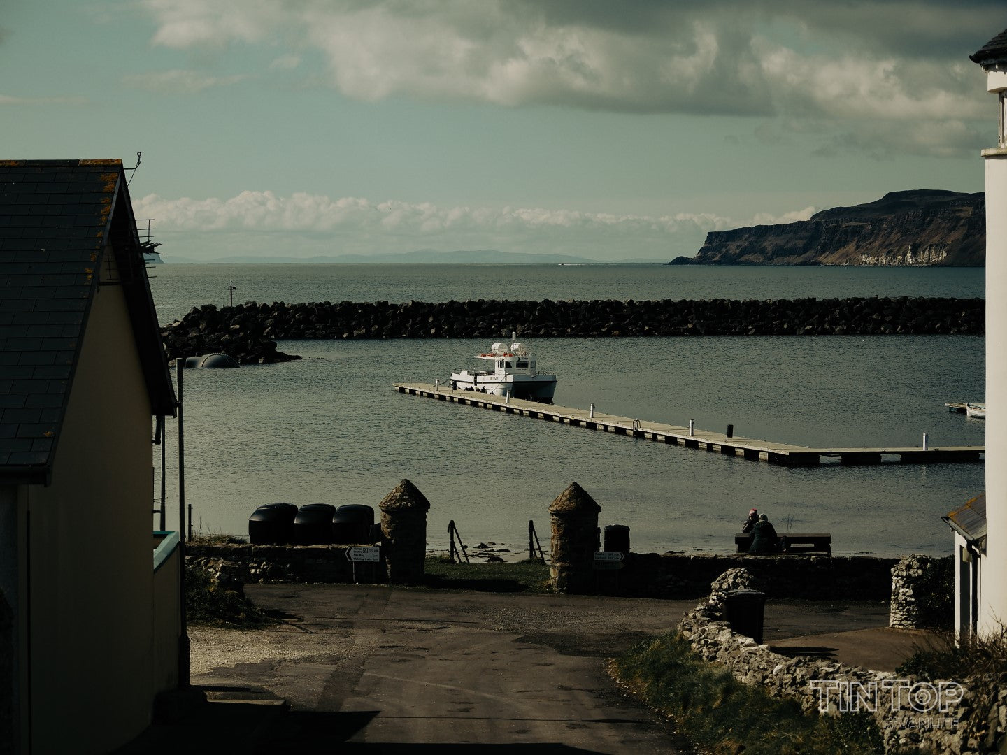 The ferry on Rathlin Island