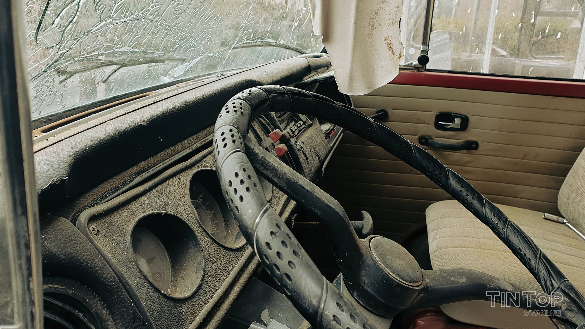 VW bay window steering wheel